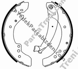 PEUGEOT BOXER ARKA FREN BALATASI ( 1.8KG - 16 JANT ) 1994>2001