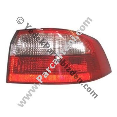 RENAULT LAGUNA- 2002-2005 STOP LAMBASI SOL  KIRMIZI/BEYAZ HATCHBACK