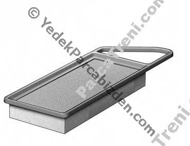 PEUGEOT 206 1.4cc HDİ HAVA FİLİTRESİ 2003>2008