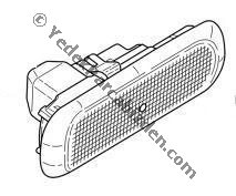 CITROEN C4 ÖN ÇAMURLUK SİNYALİ SOL 2004>2009