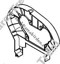 PEUGEOT 406 TRİGER KAPAĞI İÇ 1.8cc 16v 1996>2004