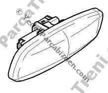 PEUGEOT 207 ÖN ÇAMURLUK SİNYALİ SOL 2006>2009