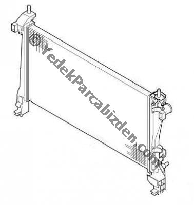 CITROEN NEMO SU RADYATÖRÜ ( KLİMALI ) 2008>2010