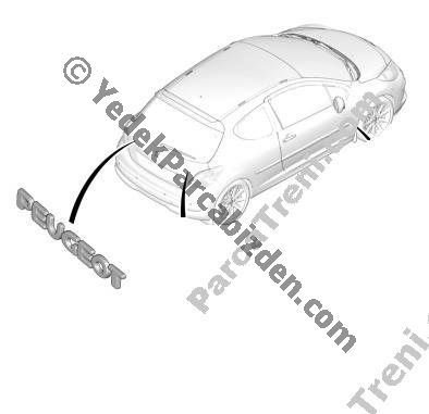 PEUGEOT 207 ARKA ( PEUGEOT YAZI ) 2006>2009