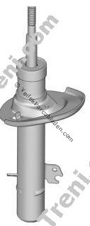 PEUGEOT 207 ÖN AMORTİSÖR SAĞ 1.4cc 16v / 1.4 HDİ 2006>2009