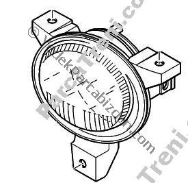 PEUGEOT 106 ÖN SİS FARI (GTİ) SOL 1997>2001