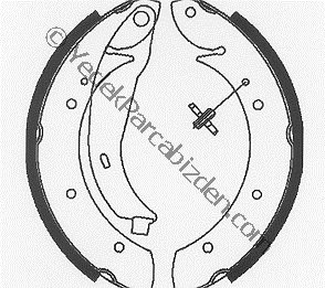 MEGANE 1 ARKA FREN BALATASI TAKIM STW. 1995>2002