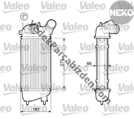 CITROEN C3 1.4cc HDİ / 1.4cc 8v / 1.4cc 16v / 1.6cc 16v TURBO RADYATÖRÜ 2001>2009