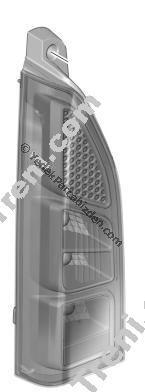 PEUGEOT PARTNER ARKA STOP SAĞ ( TEK AÇILIR KAPI ) 2008>2010