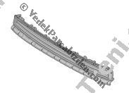 PEUGEOT PARTNER ÖN TAMPON PANJURU ÜST 2008>2010