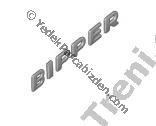 PEUGEOT BIPPER ARKA ( BIPPER YAZI ) 2008>2010