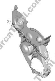 PEUGEOT 307 TRİGER KAPAĞI ALT 1.6cc HDİ 2001>2008