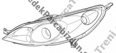 PEUGEOT 407 ÖN FAR SAĞ ( XENON ) 2004>2009