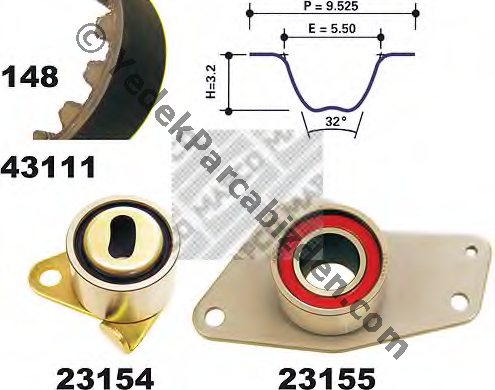 EXPRESS TRİGER SETİ 1,9 1995>1999