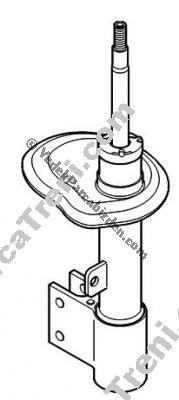 PEUGEOT 307 ÖN AMORTİSÖR SOL 1.4cc / 1.6cc / 1.4HDİ / 1.6HDİ 2001>2008