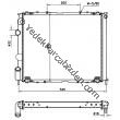 RENAULT 19 SU RADYATÖRÜ 1.4 KARBÜRATÖRLÜ 1988>2000