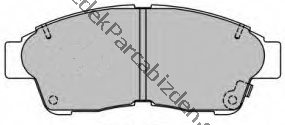 TOYOTA COROLLA 1,6İcc TAKIM ÖN FREN BALATASI 1993>1997
