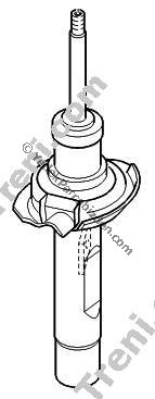 PEUGEOT 406 ÖN AMORTİSÖR SOL ( GAZLI ) 1996>2004