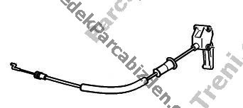 PEUGEOT 106 KAPUT AÇMA TELİ 1997>2001