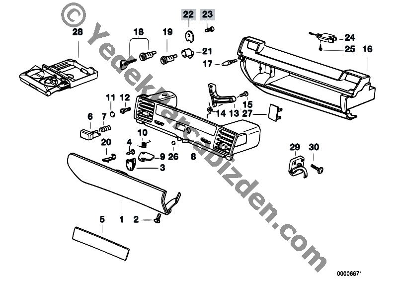 BMW E30  TORRİPO KİLİDİ 1983»1990