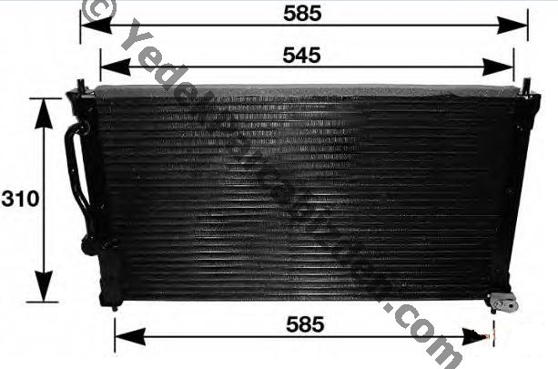 HONDA CR-V KLİMA RADYATÖRÜ 1996>2001