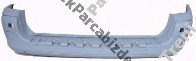 PEUGEOT 307 ARKA TAMPON ( STW - PARK SENSÖR DELİKLİ ) 2001>2008