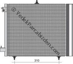 CITROEN C2 1.4cc HDİ / 1.4cc 8v / 1.4cc 16v / 1.6cc 16v KLİMA RADYATÖRÜ 2004>2009
