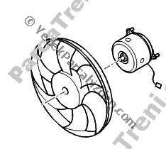 PEUGEOT 306 RADYATÖR FANI KLİMASIZ 1.4cc / 1.6cc / 1.8cc 1997>2001