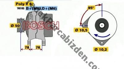 BMW E36 ALTERNATÖR