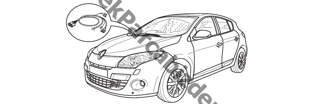 MEGANE 3 ÖN KAPUT KİLİDİ 2009>2011